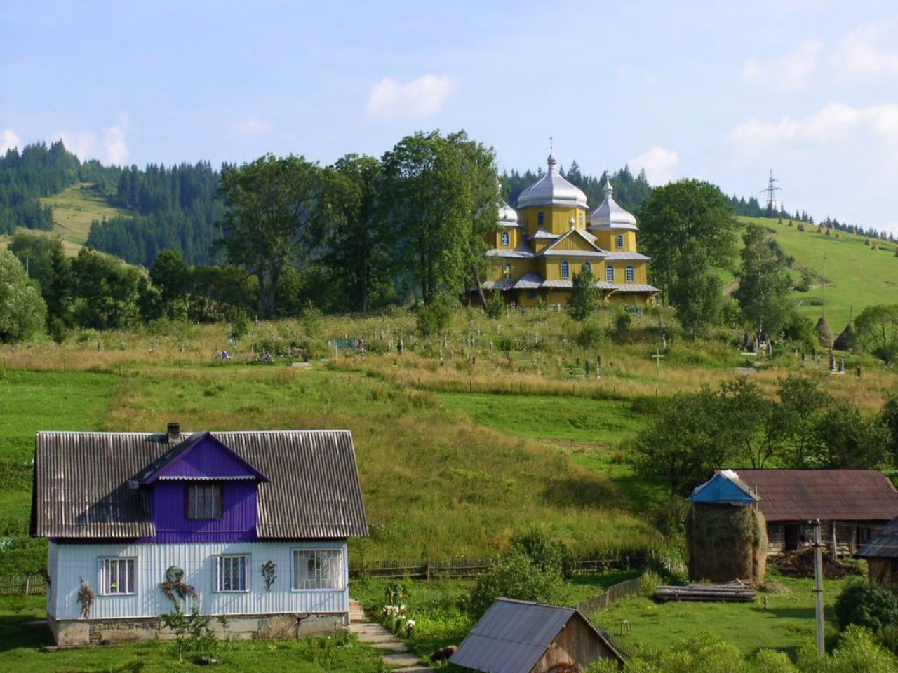 Поселковая община. Тернавка (Сколевский район). Опорець. Село Погар Сколевский район. Село Опорець.