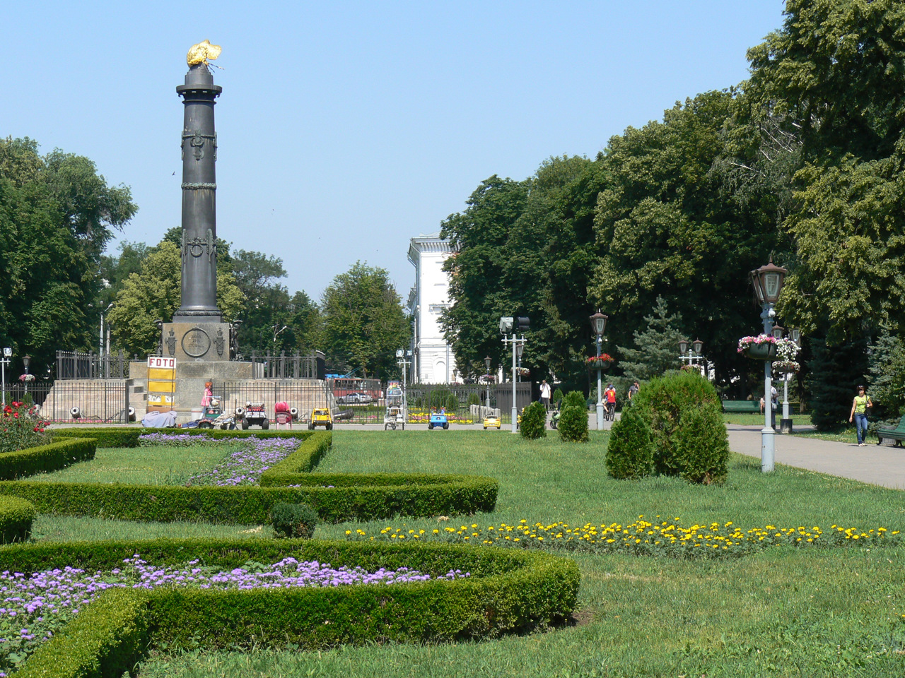 Стара Полтава - Середина х. Площа перед сучасною ОДА