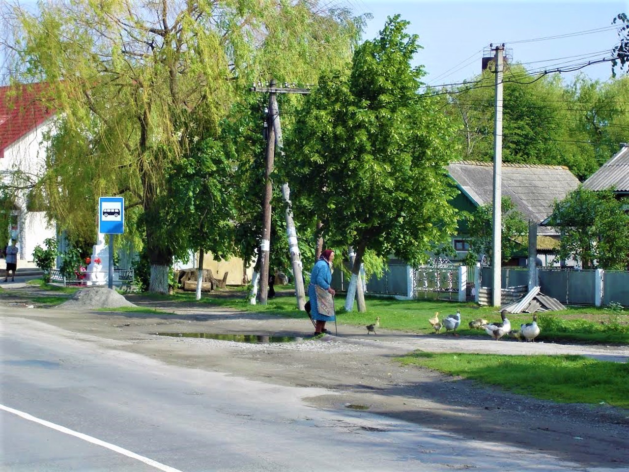 Kolyndiany village