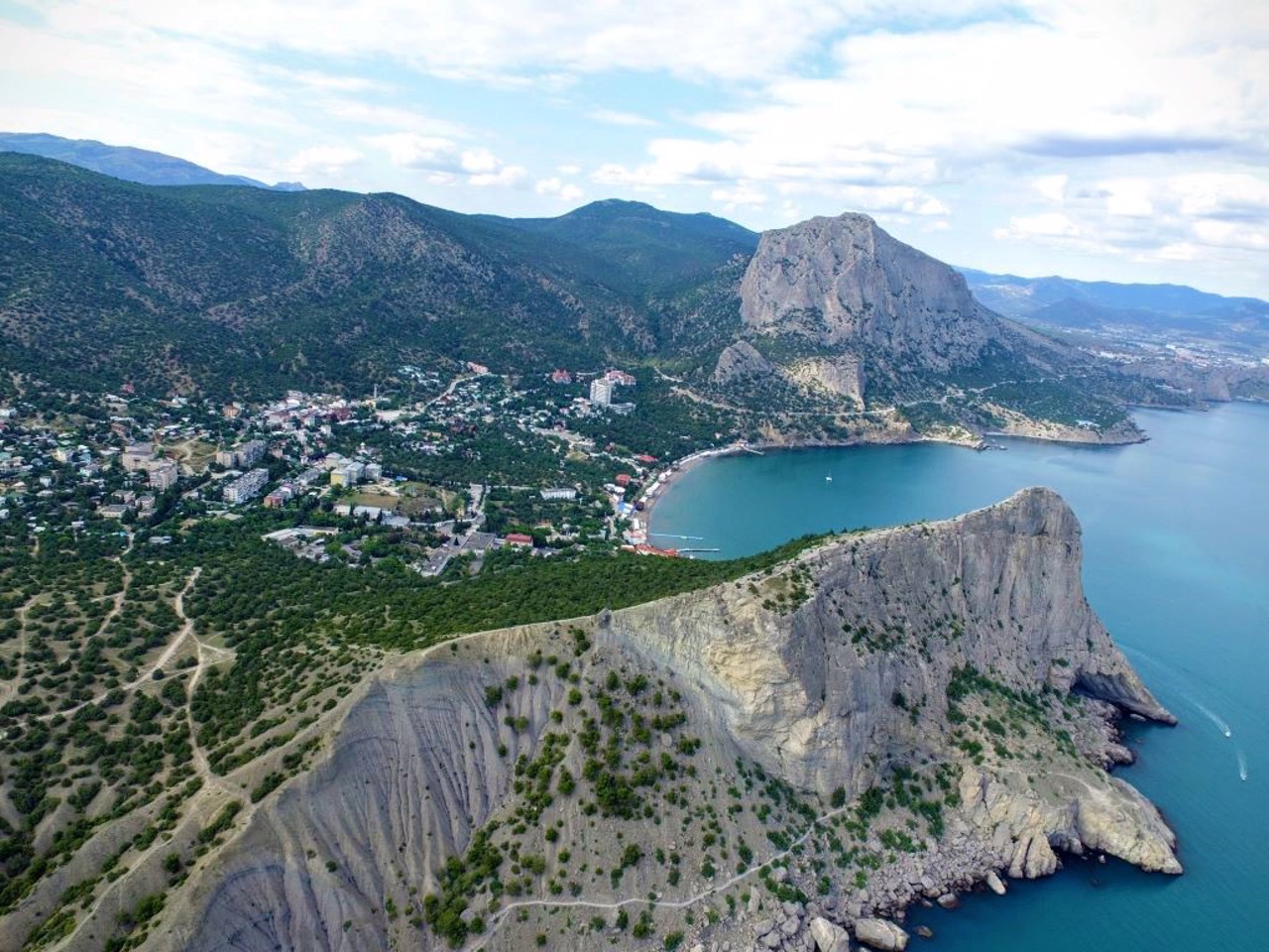 Novyi Svit settlement, Crimea