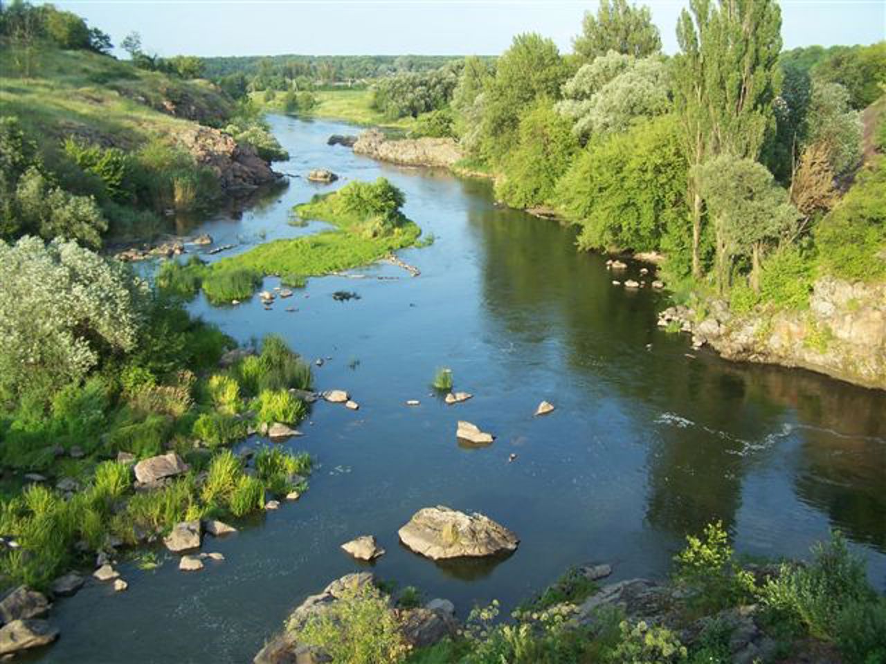 Стеблівська ГЕС, Стеблів