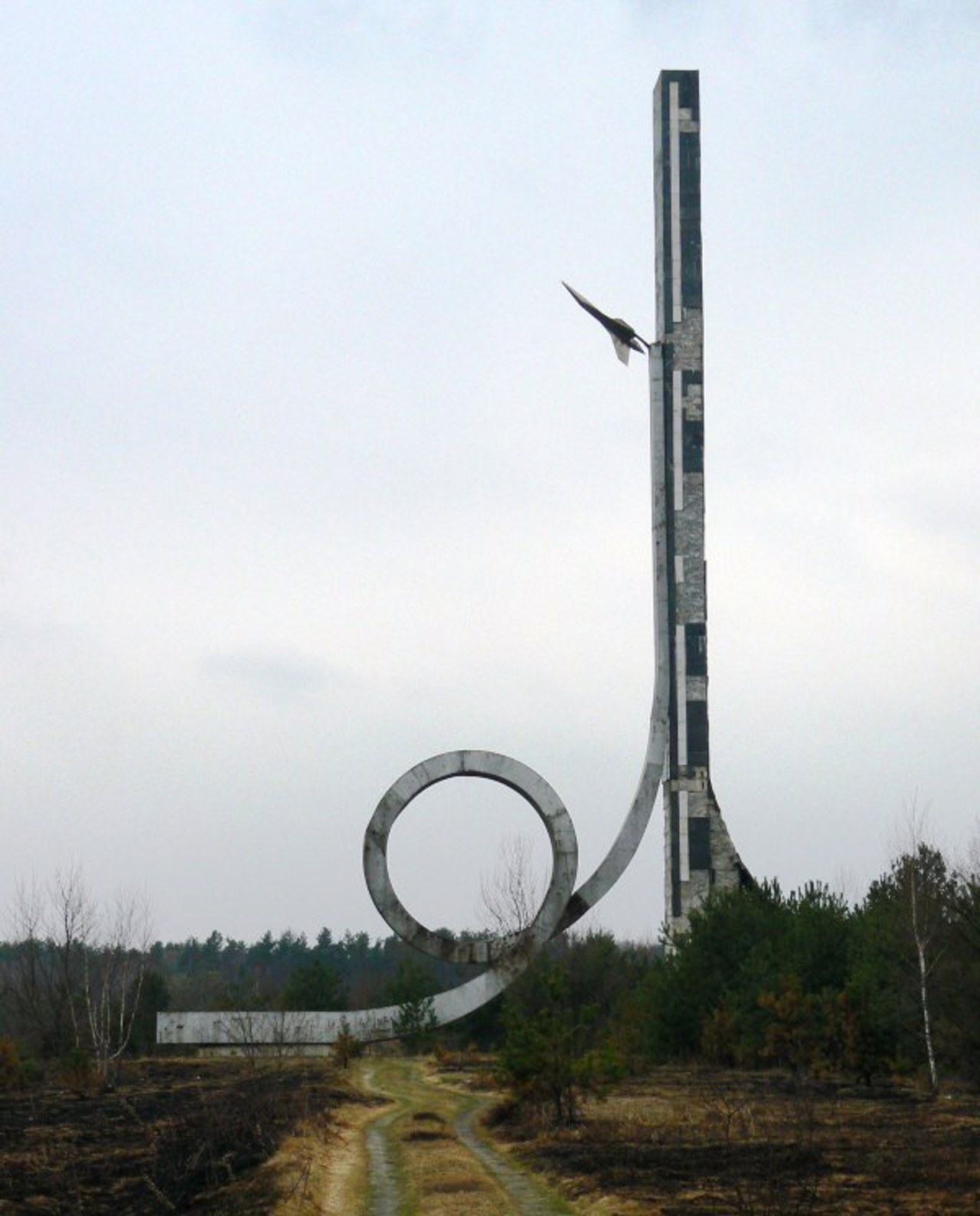 Petro Nesterov Memorial, Volia-Vysotska