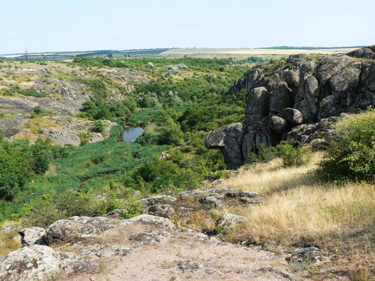 Актівський каньйон, Актове