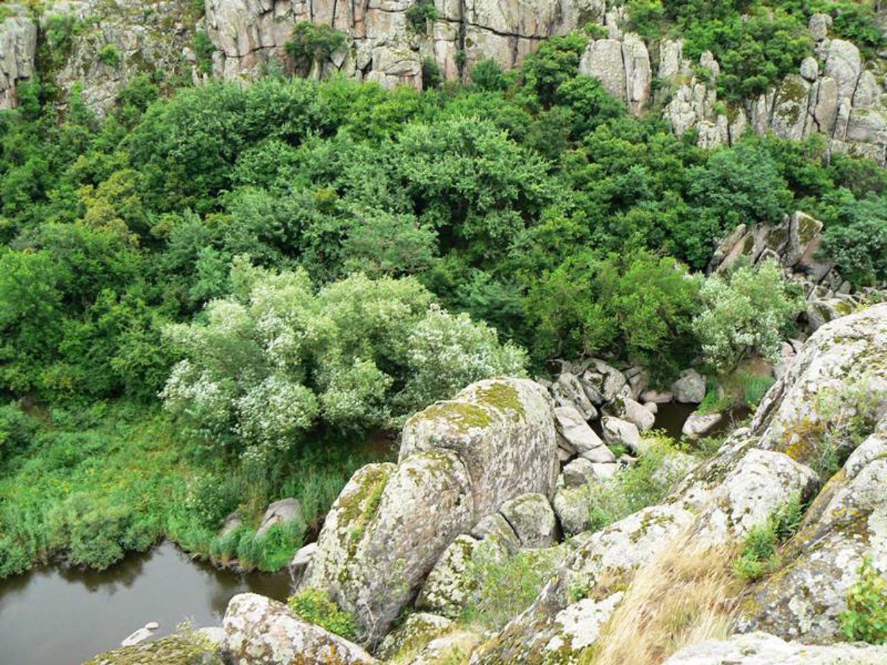 Актовский каньон, Актово