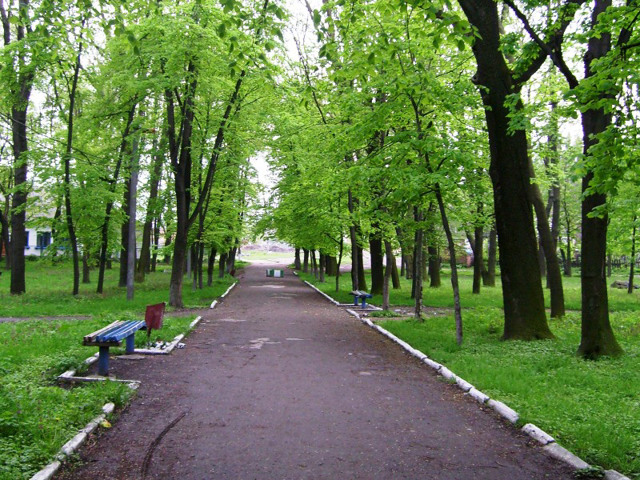 Парк Ржевуских, Погребище