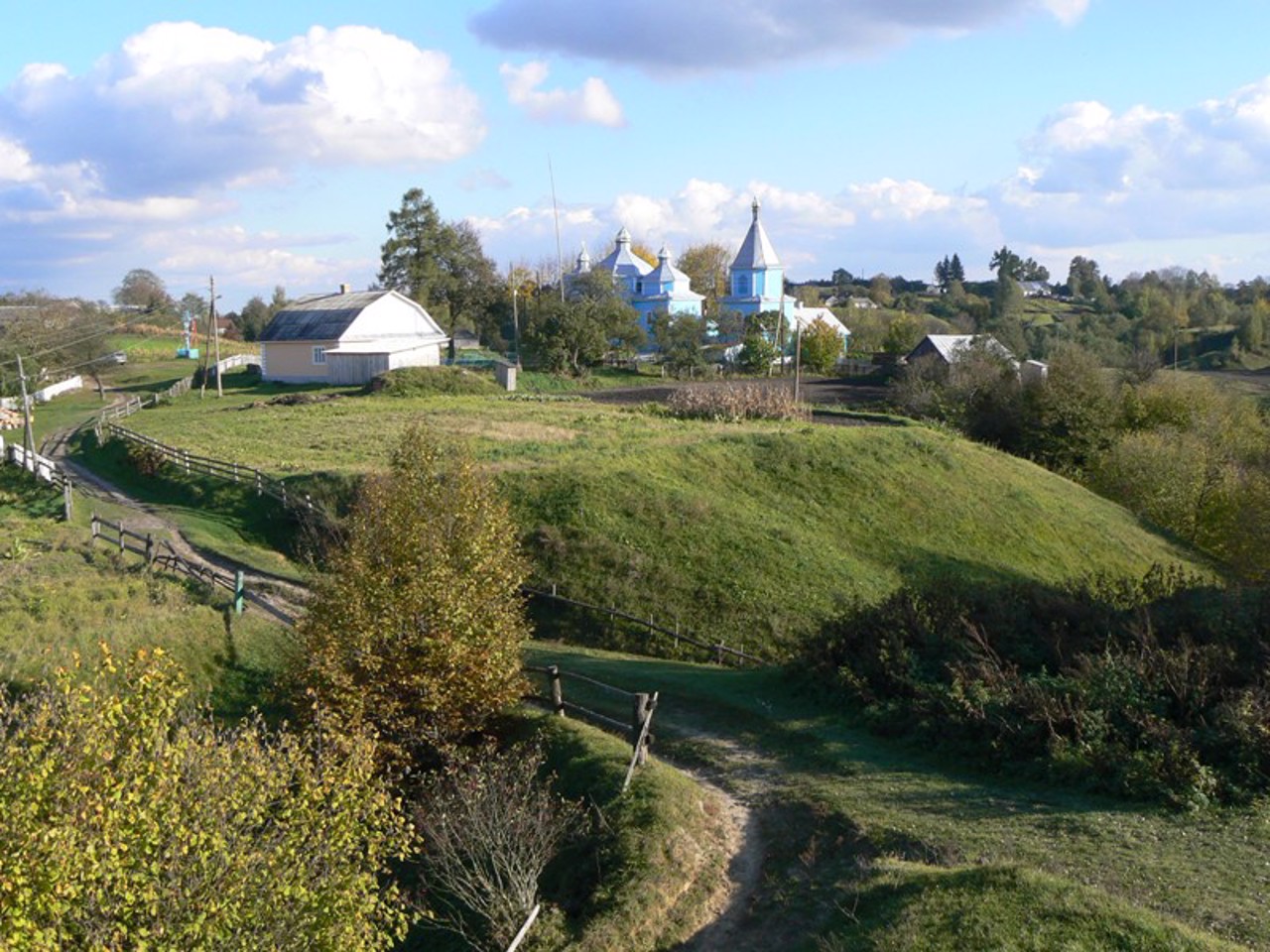 Преображенская церковь, МарининПреображенская церковь, Маринин