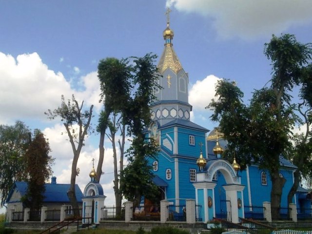 Воскресенська церква, Козлин