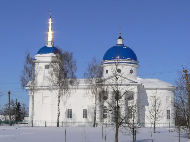 Успенська церква, Новий Биків