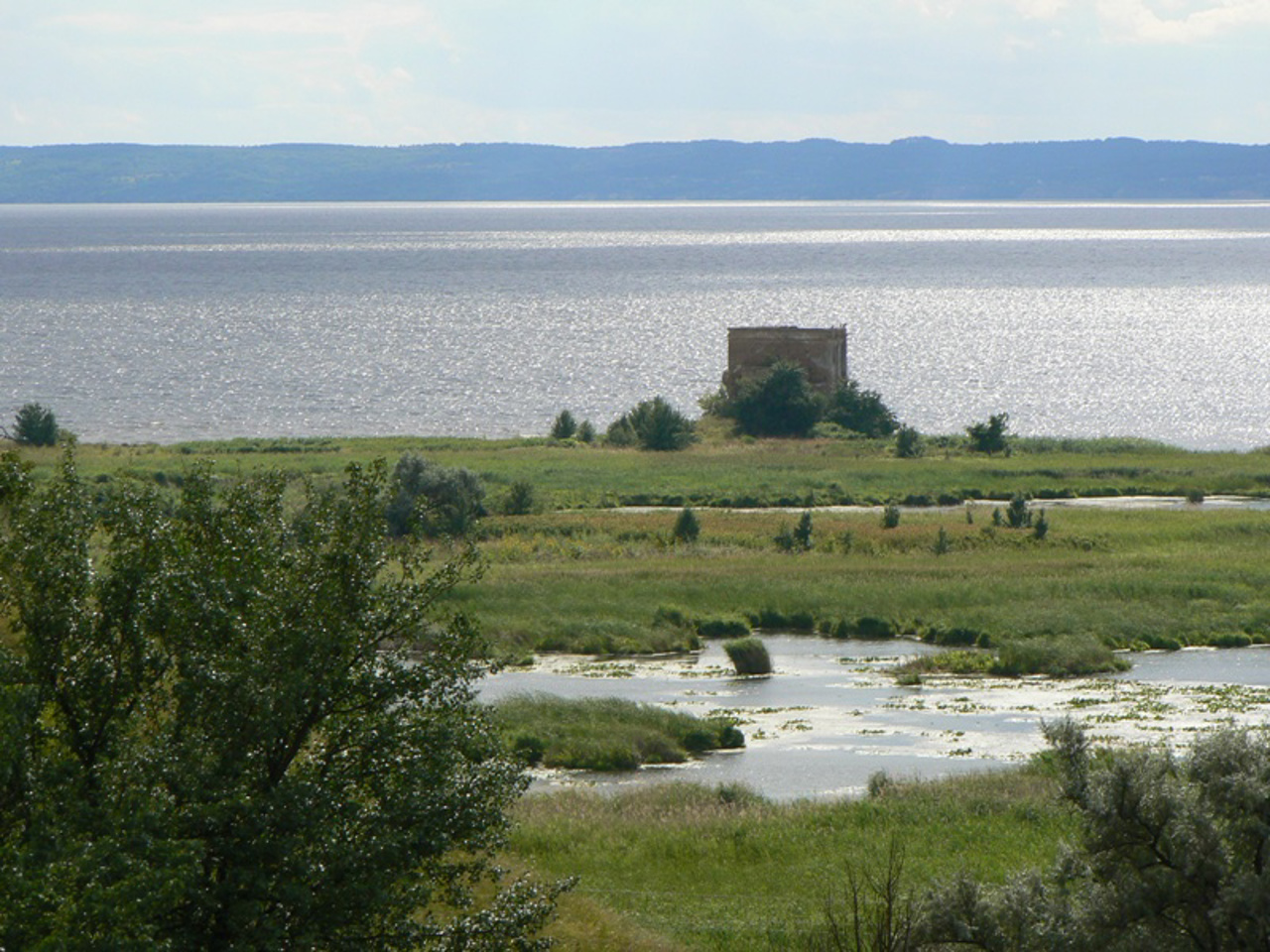 Затопленная церковь Святого Ильи, Цибли