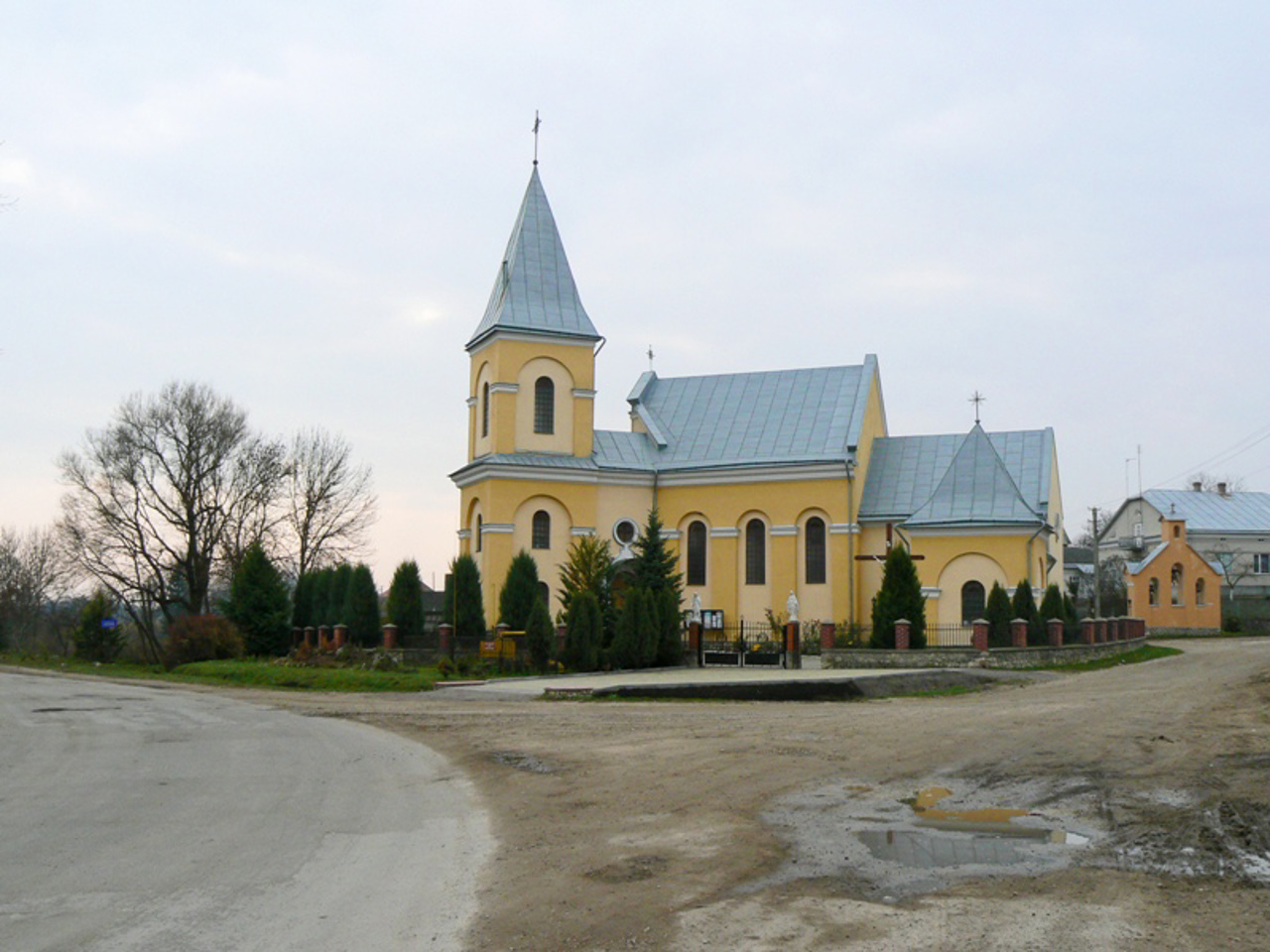 Костел Якова Стрепы, Старый Скалат