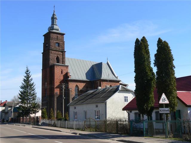 Костёл Богоматери Ченстоховской, Великий Любень