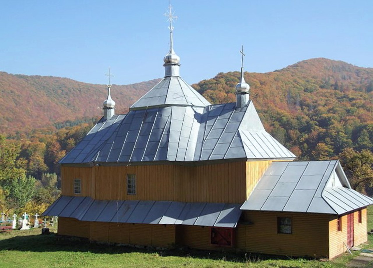 Церква Іоанна Сучавського, Виженка