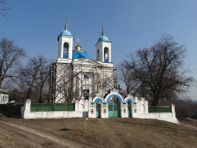 Успенская церковь, Вишенки