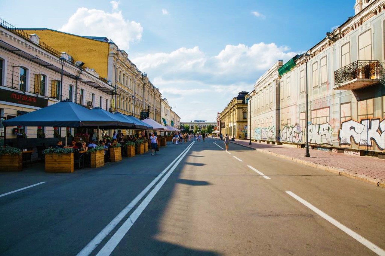 Улица Сагайдачного, Киев