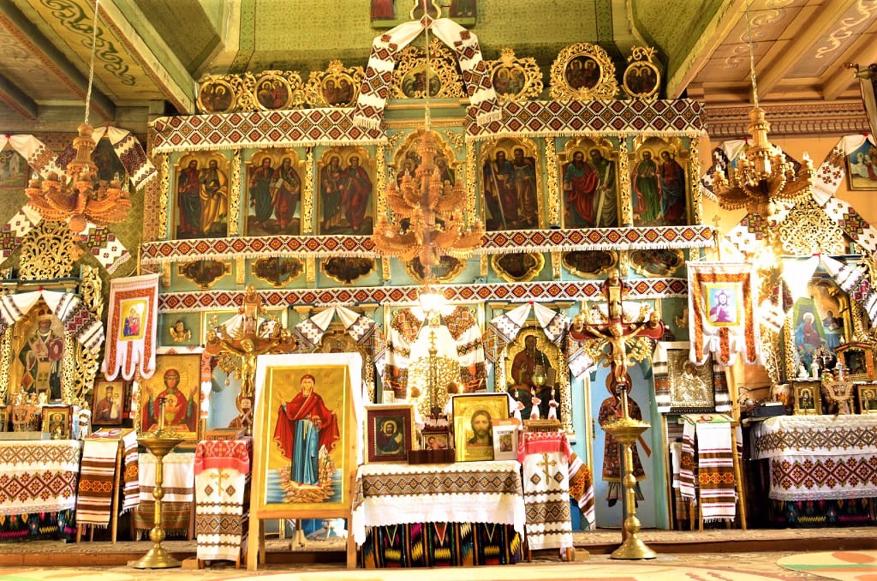 Church of the Nativity of the Virgin, Kryvorivnia