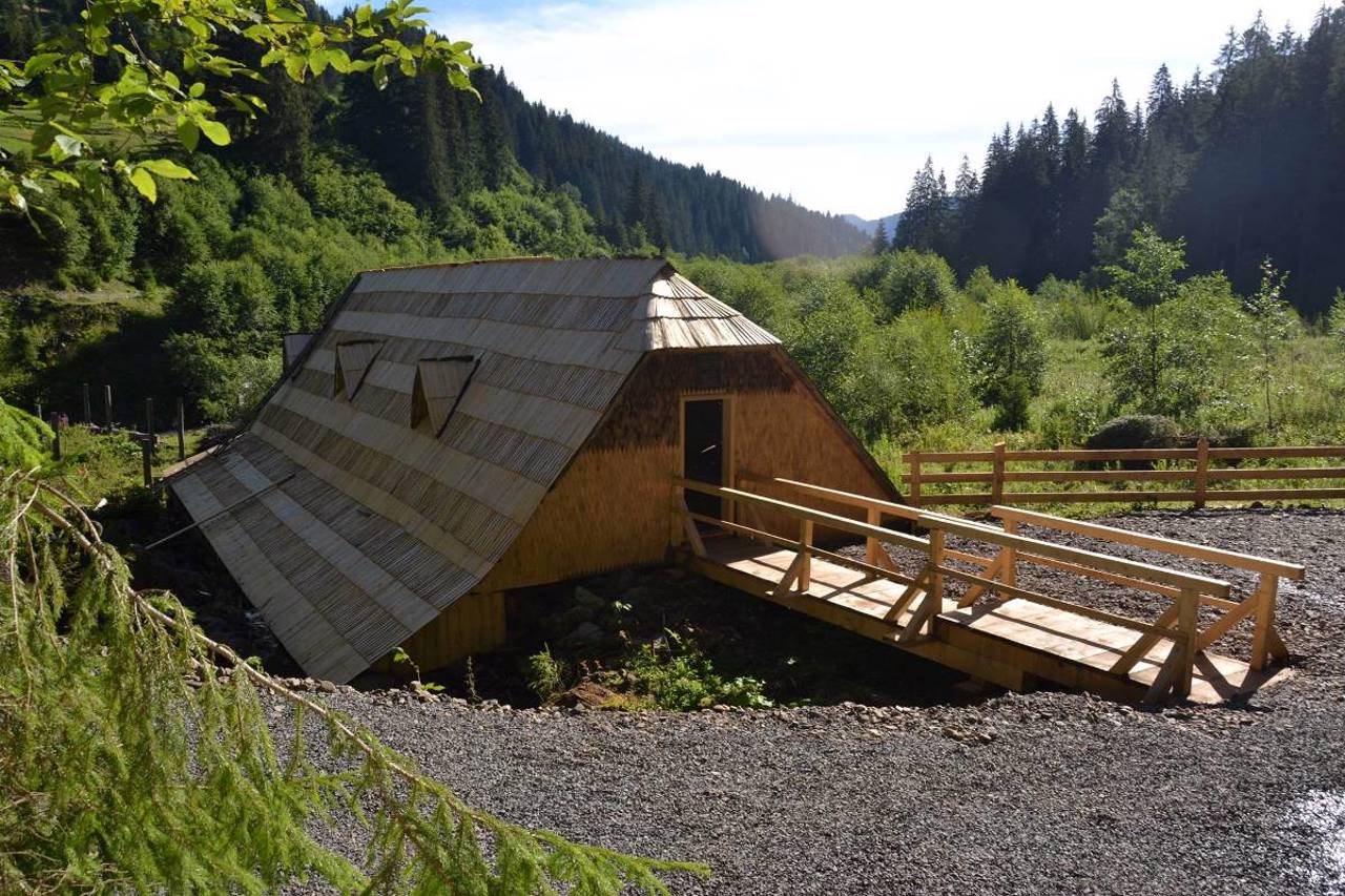 Museum of forest and rafting. Exhibition room