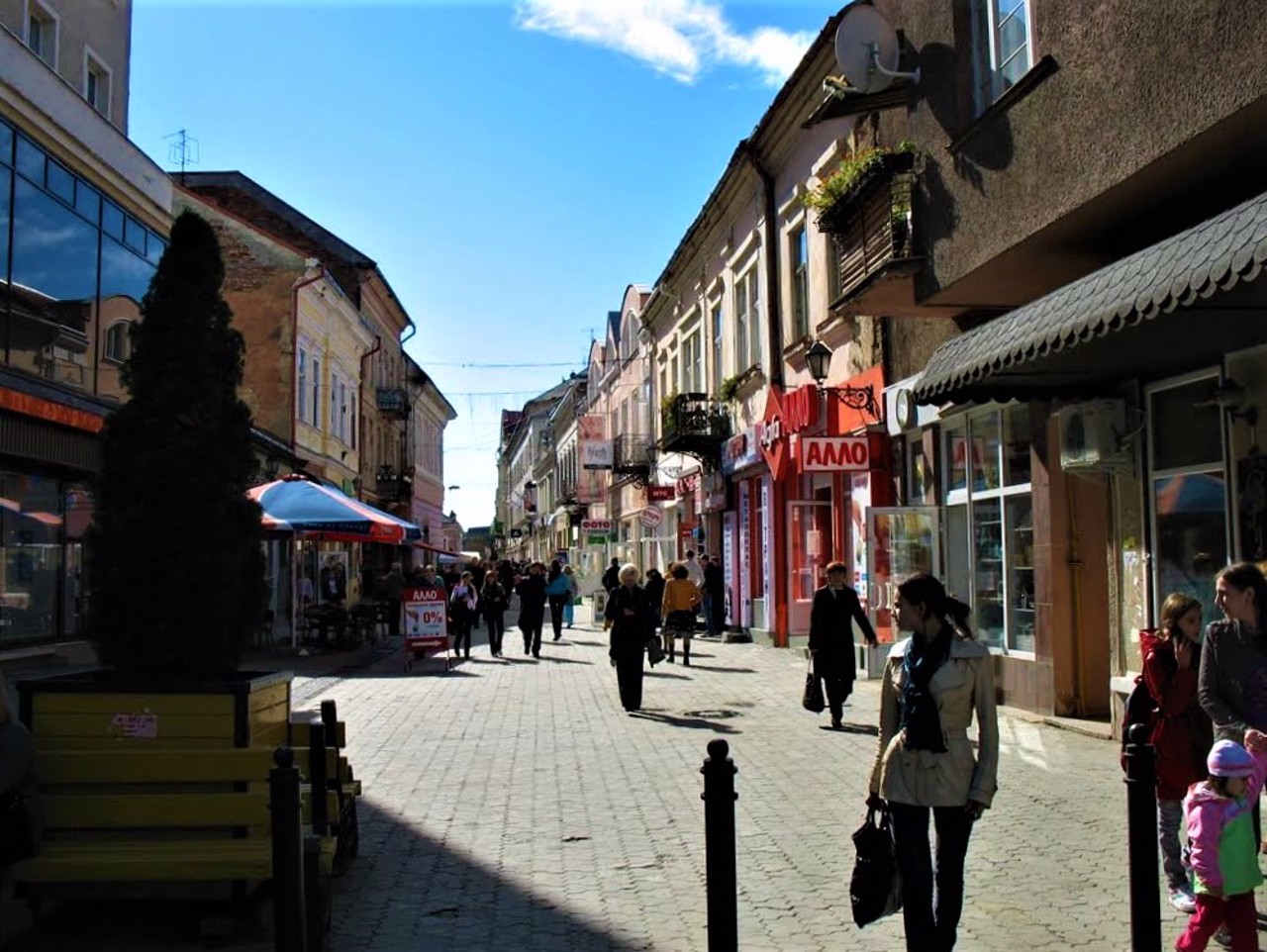 Korzo Street, Uzhhorod