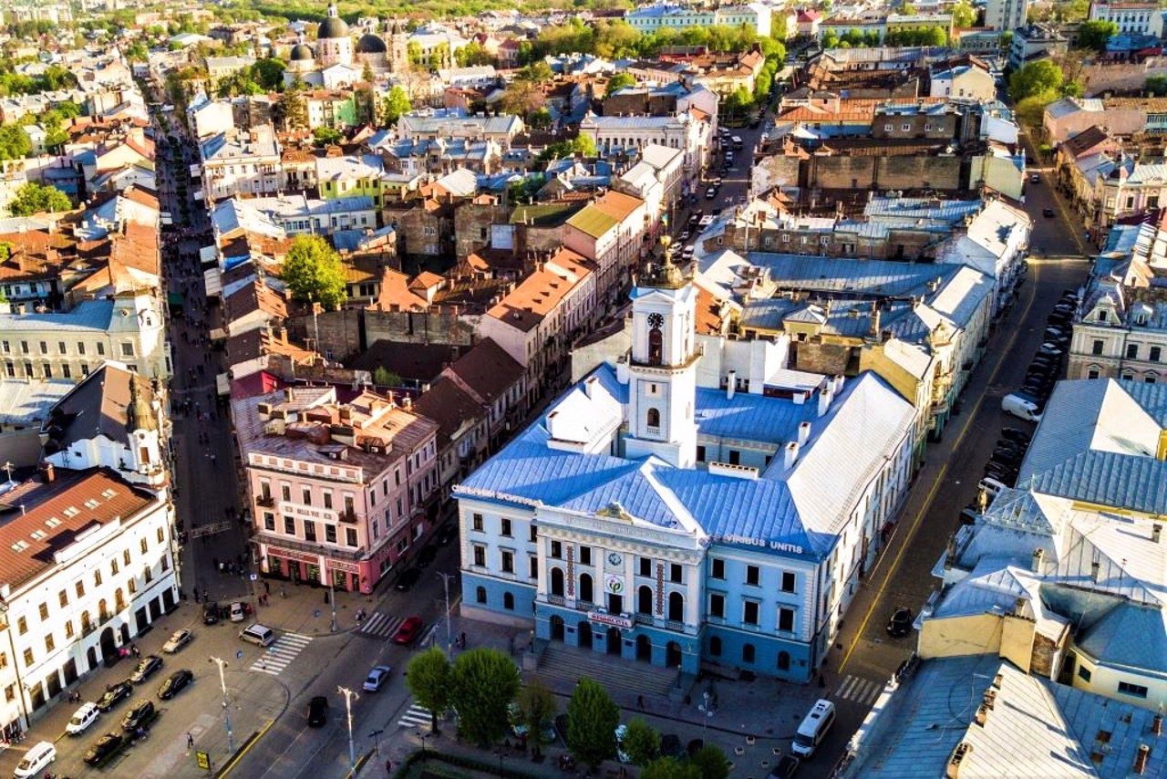Черновицкая ратуша, Черновцы