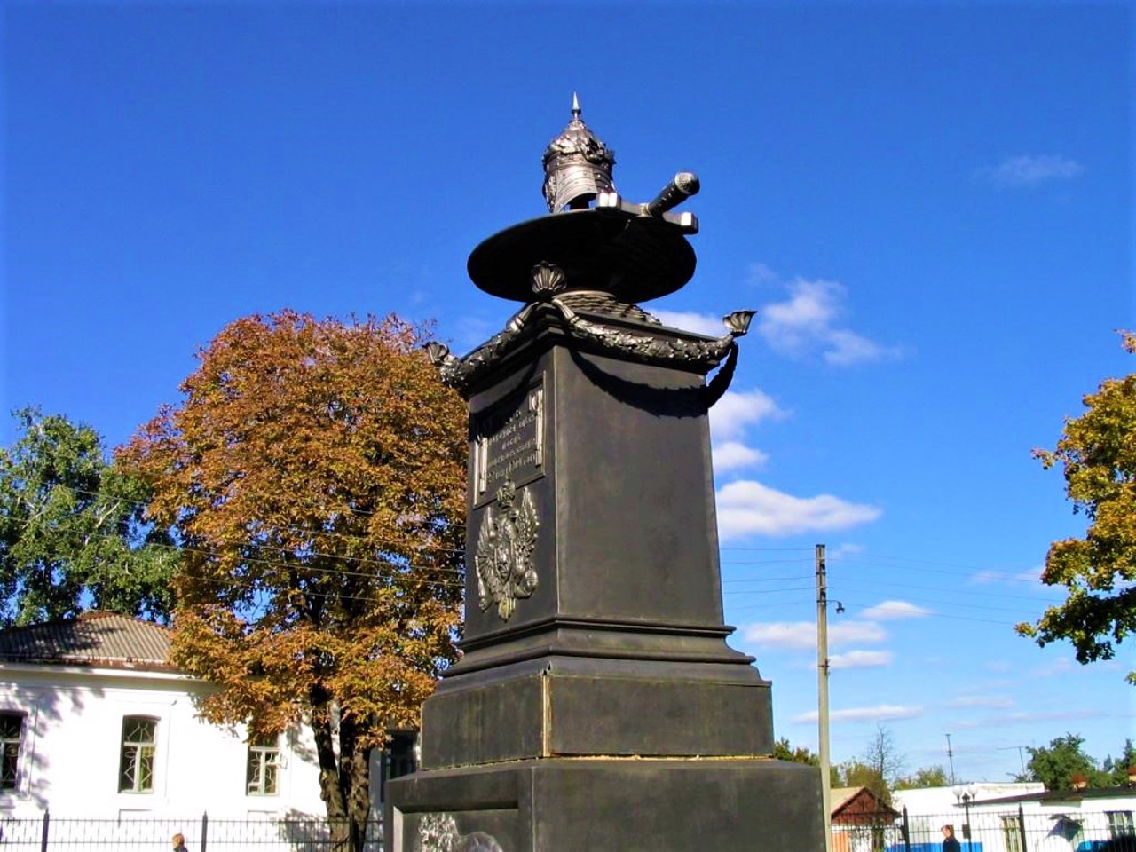 Monument at the resting place of Peter I, Poltava