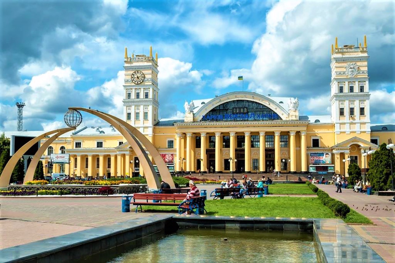 Фото вокзал в харькове