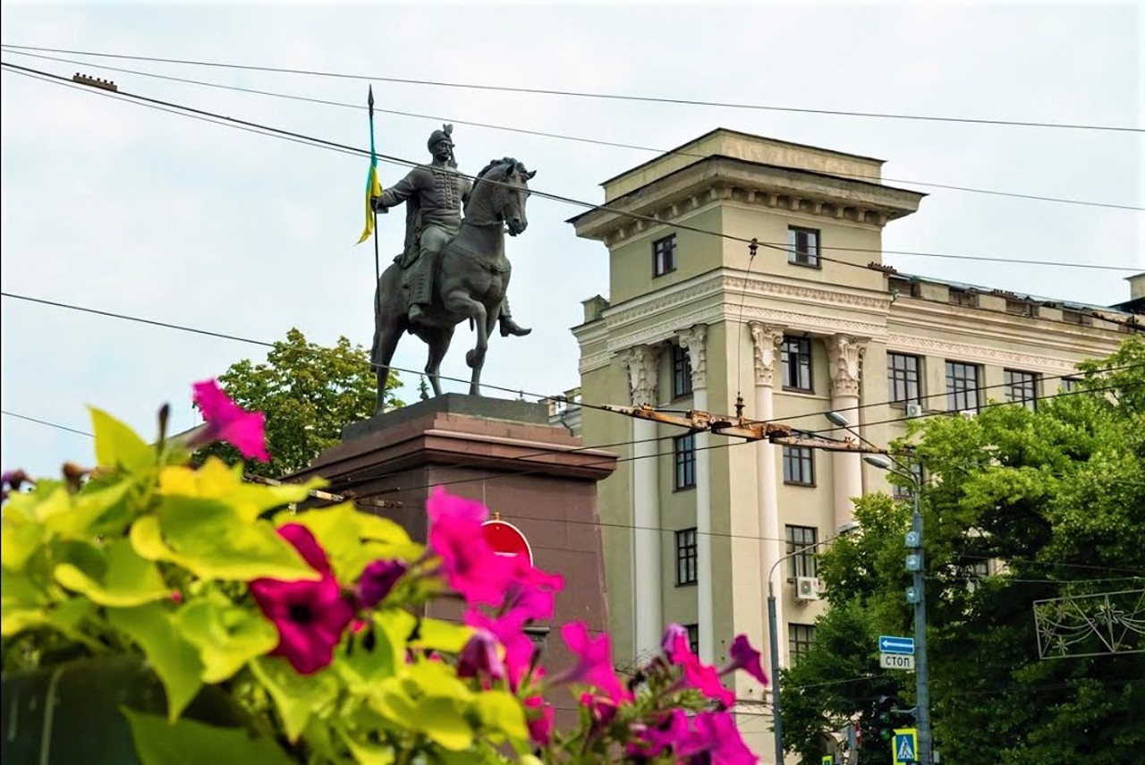 Founders of Kharkiv Monument (Cossack Kharko)