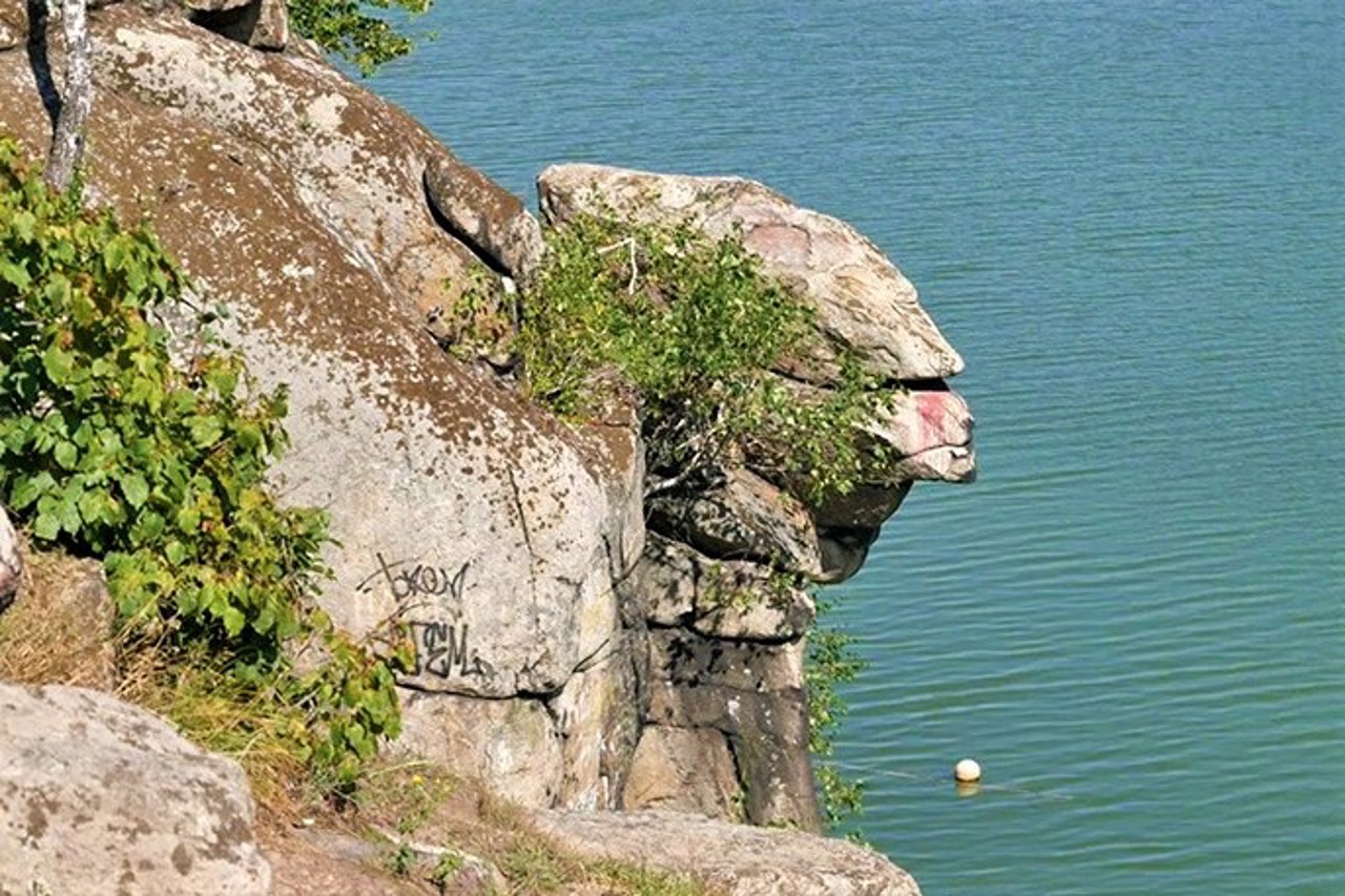 Chatsky's Head Rock, Zhytomyr