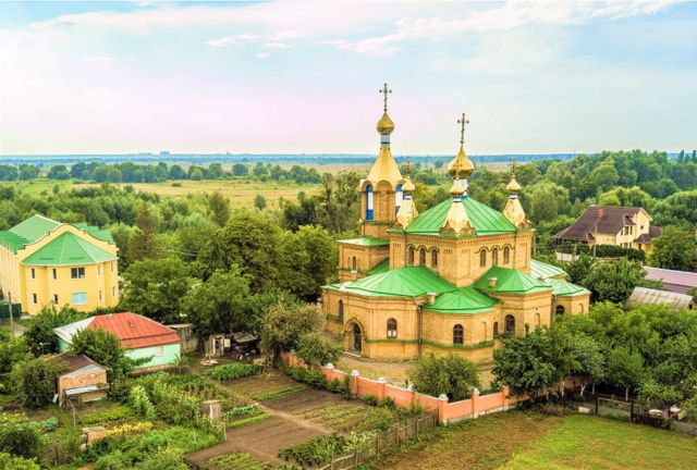 Воскресенская церковь, Зазимье