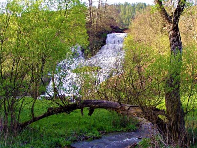 Dzhurynskyi waterfall, Nyrkiv