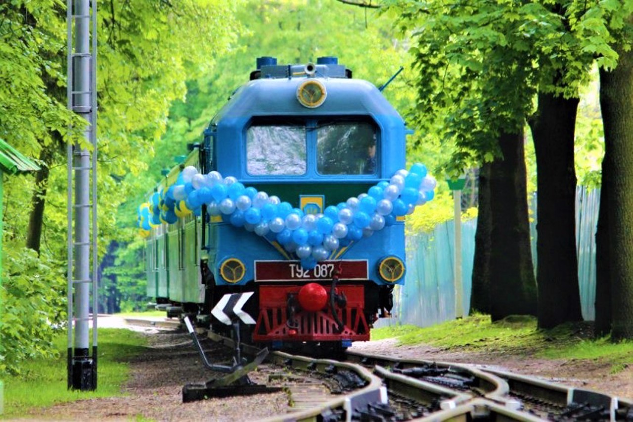 Детская железная дорога, Львов