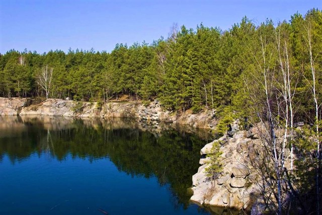 "High stone" Quarry, Novohorodetske