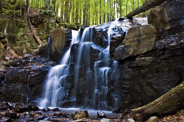 Skakalo waterfall, Chynadiiovo