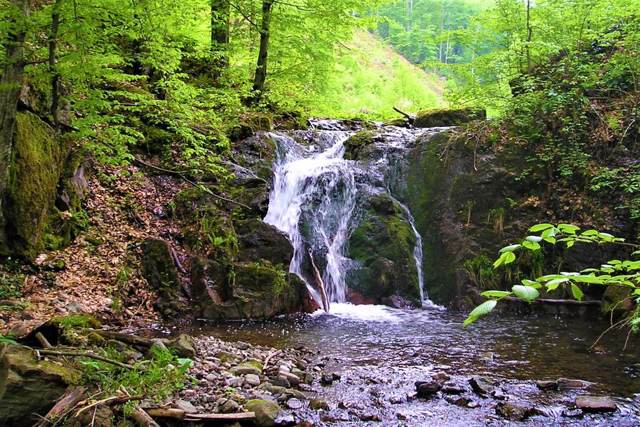 Horodyliv waterfall, Iza