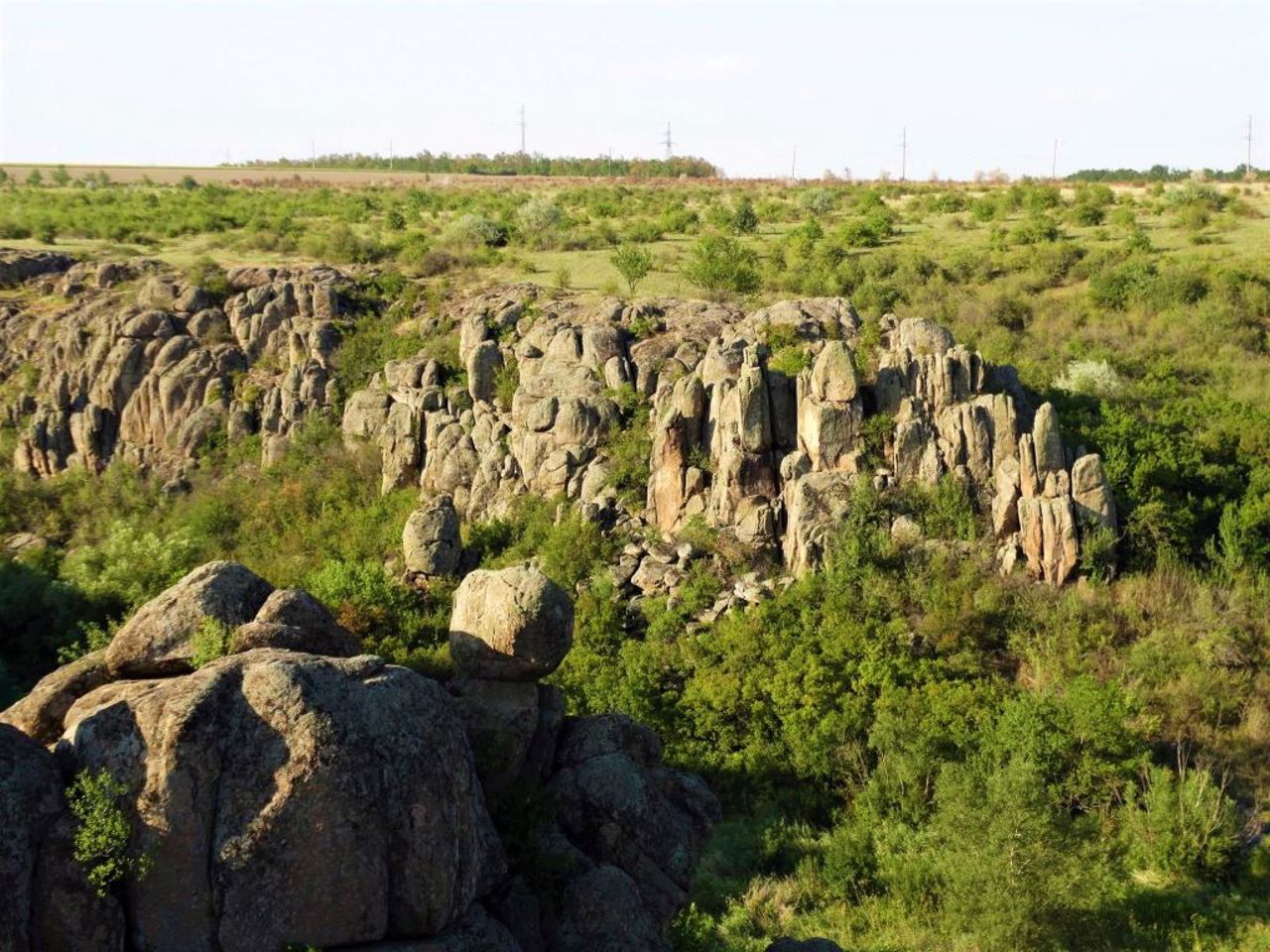 Актівський каньйон, Актове