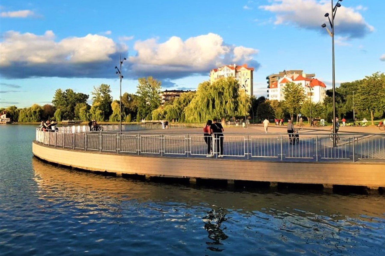 Городское озеро, Ивано-Франковск