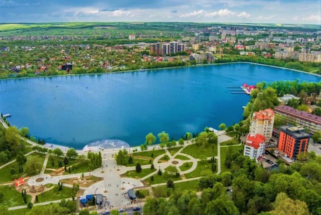 Городское озеро, Ивано-Франковск