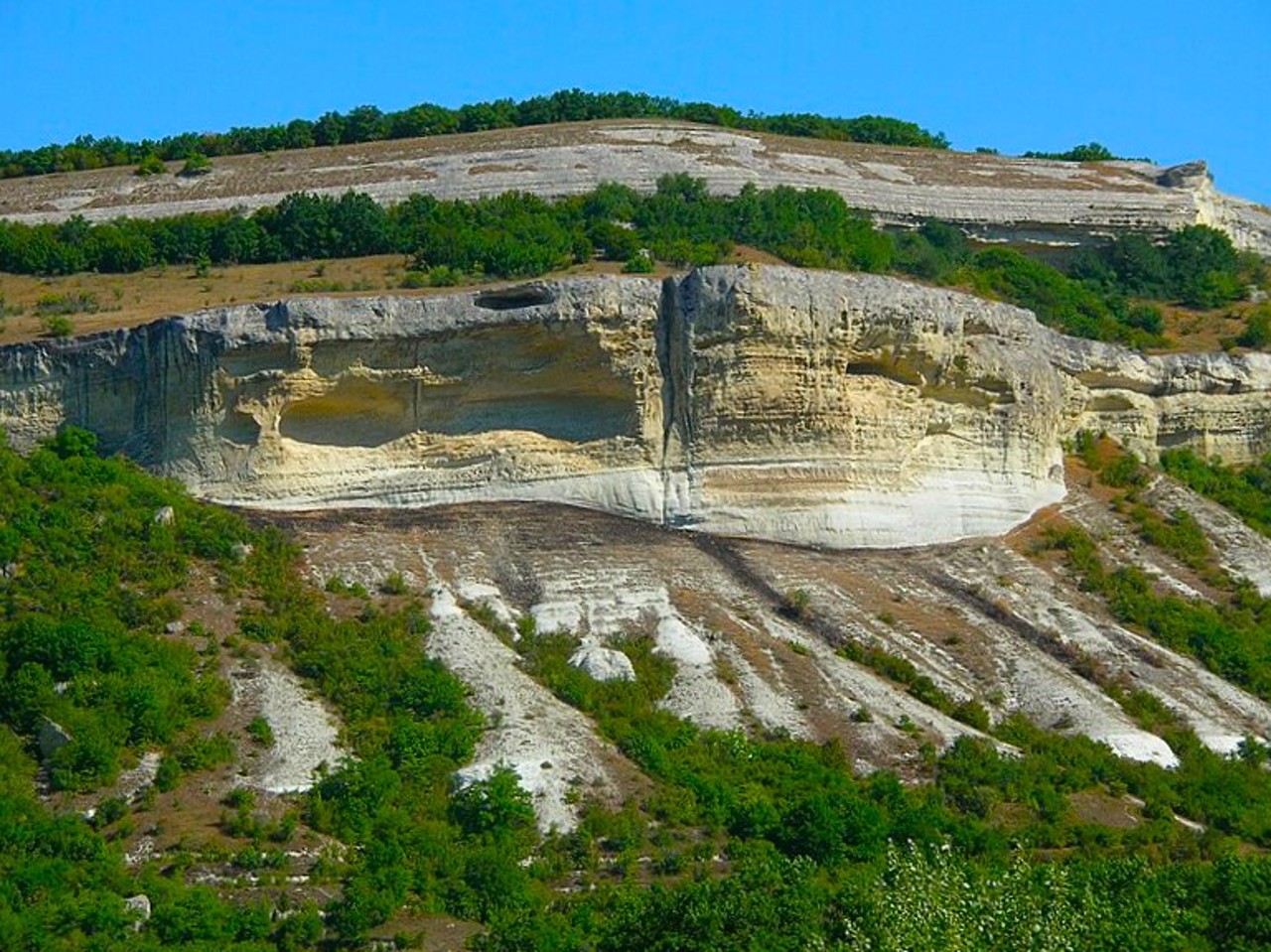 Bakla Hillfort, Skalyste