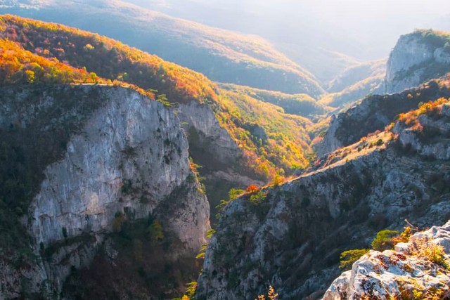 Великий каньйон Криму, Соколине