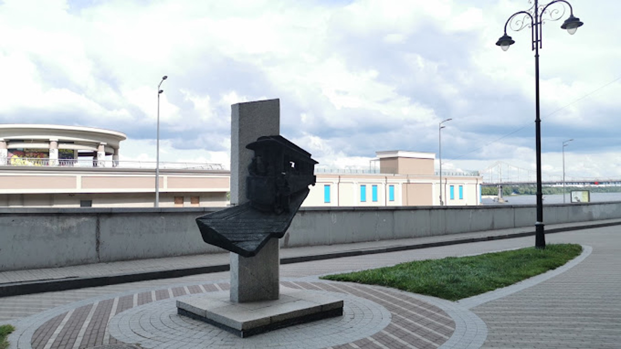 First Kyiv Tram Monument