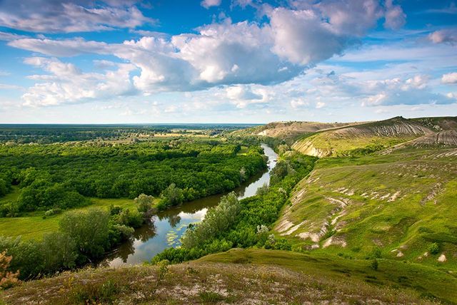 Заповедник Меловая флора, Кривая Лука