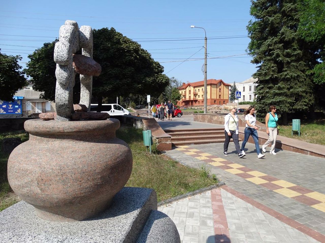 Monument to Derun, Korosten