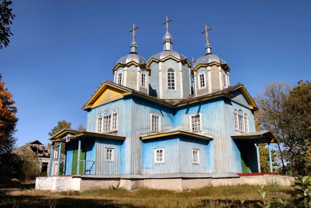 Успенська церква, Вільховець