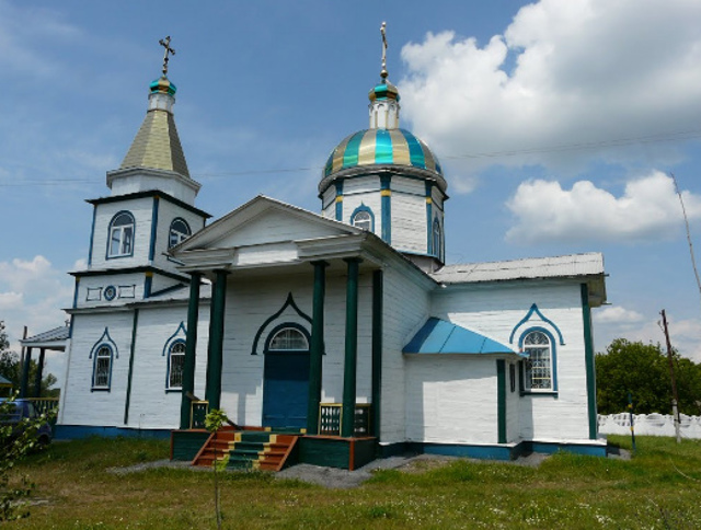 Николаевская церковь, Борки