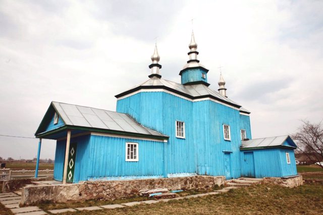 Воскресенська церква, Бородані