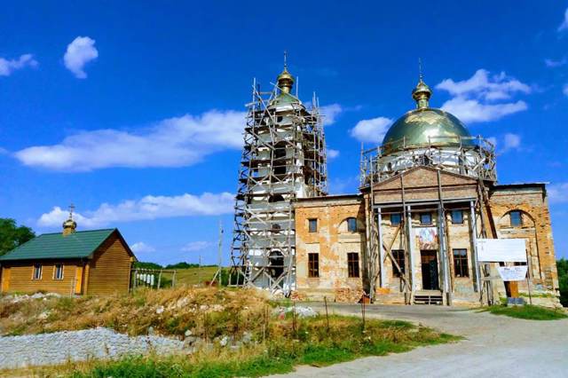 Преображенская церковь, Таловая Балка