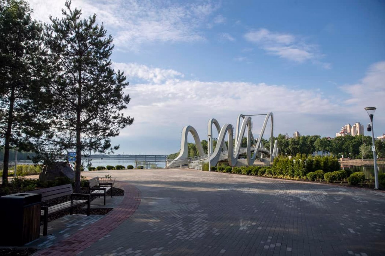 Wave Bridge, Kyiv