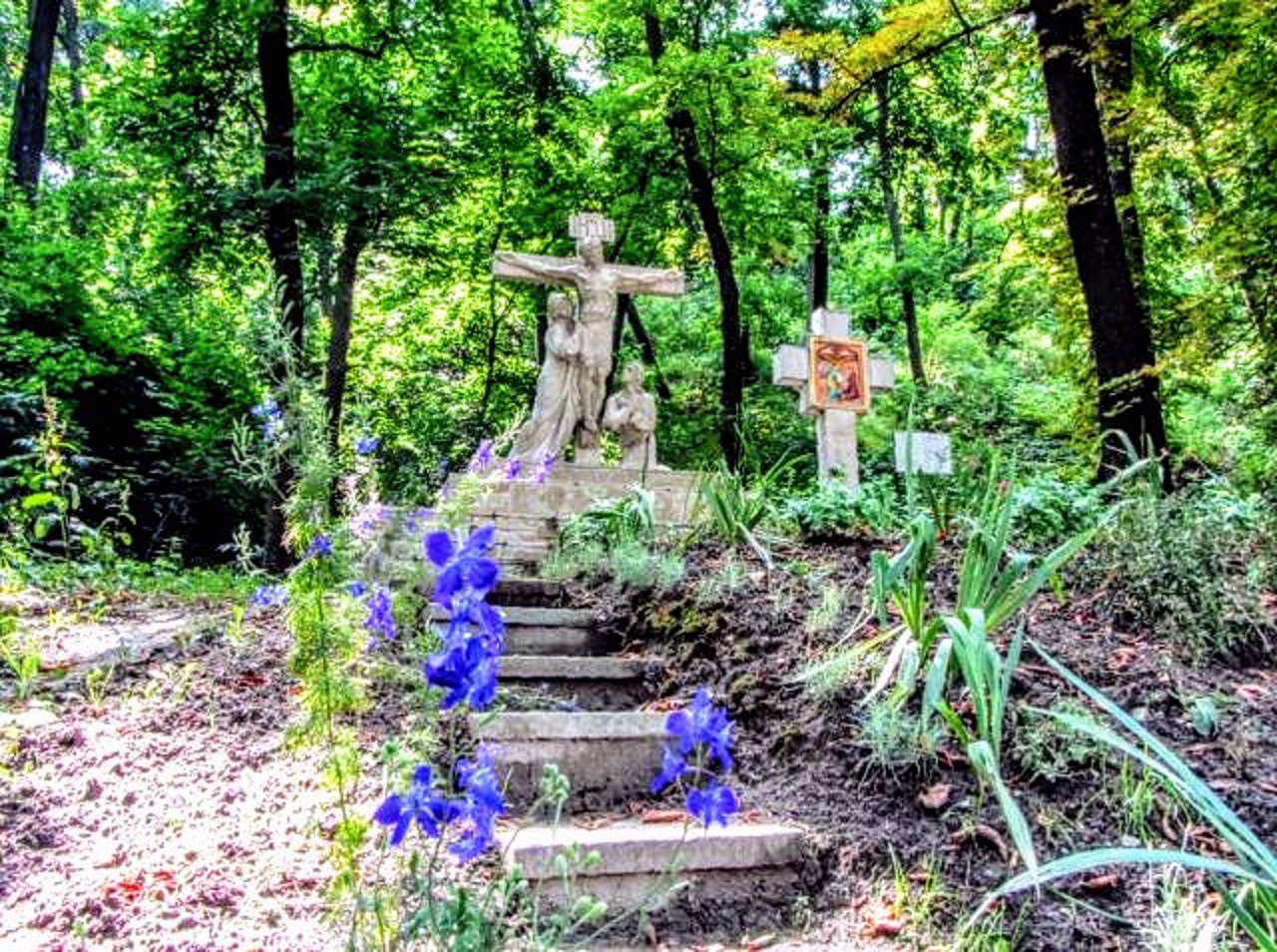 Way of Cross at High Castle, Lviv