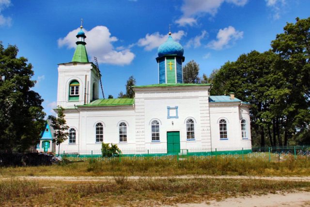 Exaltation of Holy Cross Church, Liubymivka