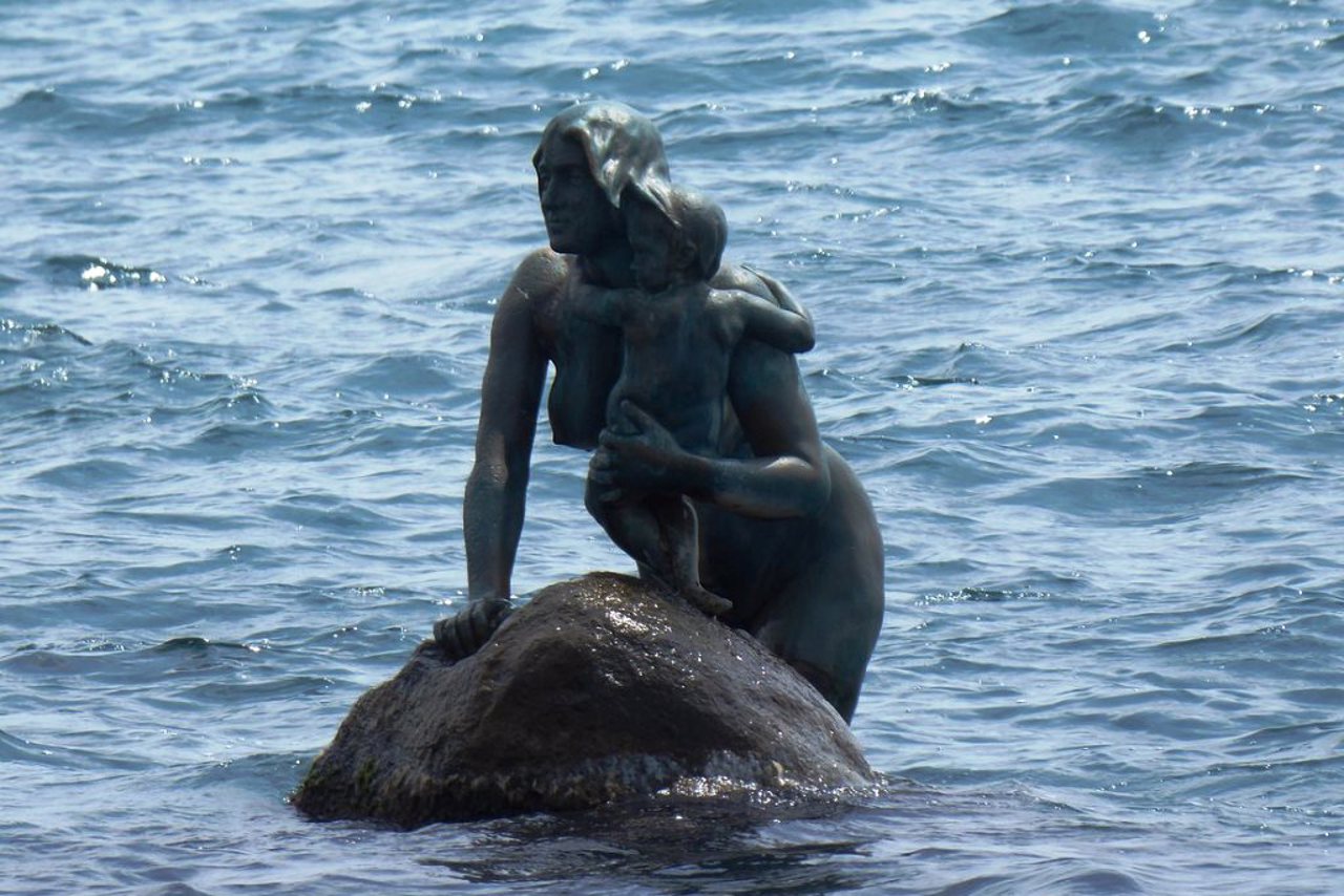 "Mermaid" Sculpture, Koreiz