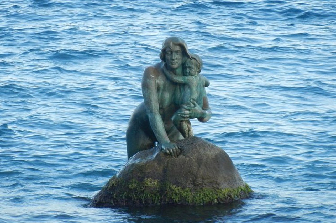 "Mermaid" Sculpture, Koreiz