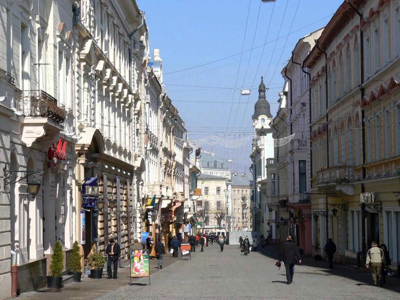Вулиця Ольги Кобилянської (Панська), Чернівці